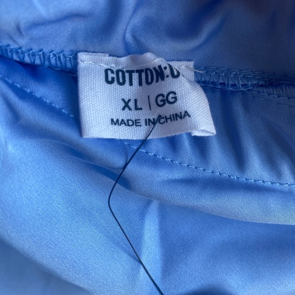 Host Pick Light blue Cotton On midi satin look skirt NWT summer style size XL - Picture 5 of 9